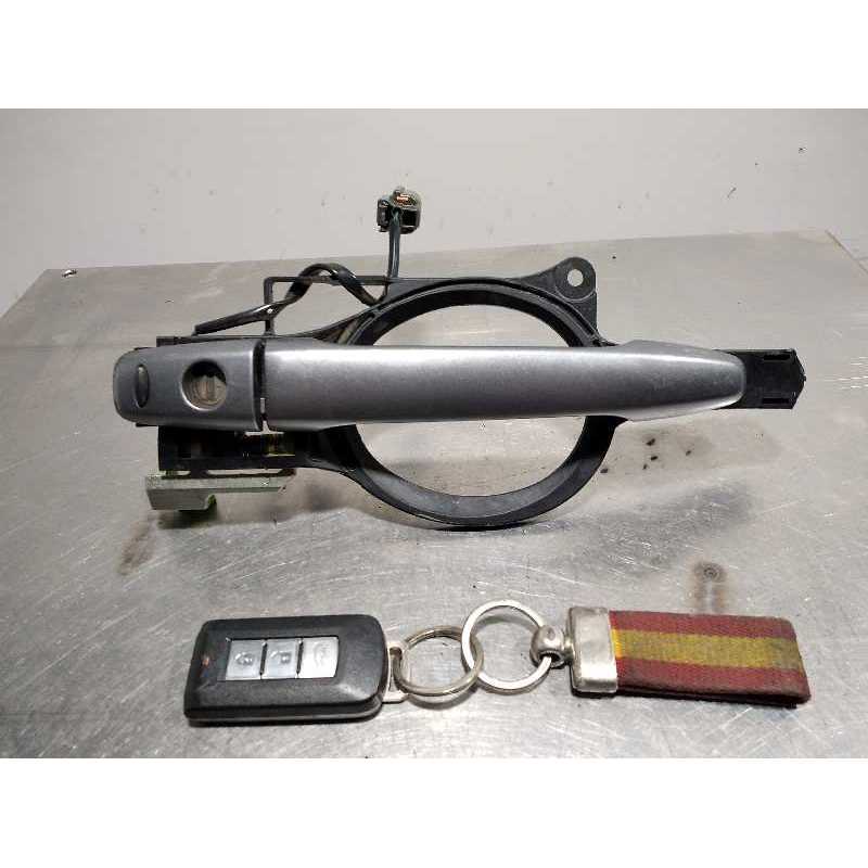 MANETA EXTERIOR DELANTERA IZQUIERDA CON LLAVE 2 PINES