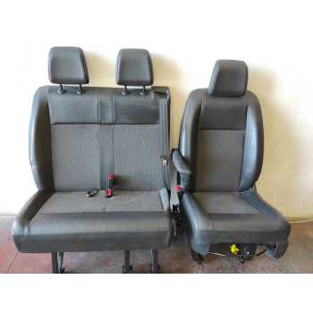 ASIENTOS DELANTEROS CUERO/TELA COMERCIAL MANUALES