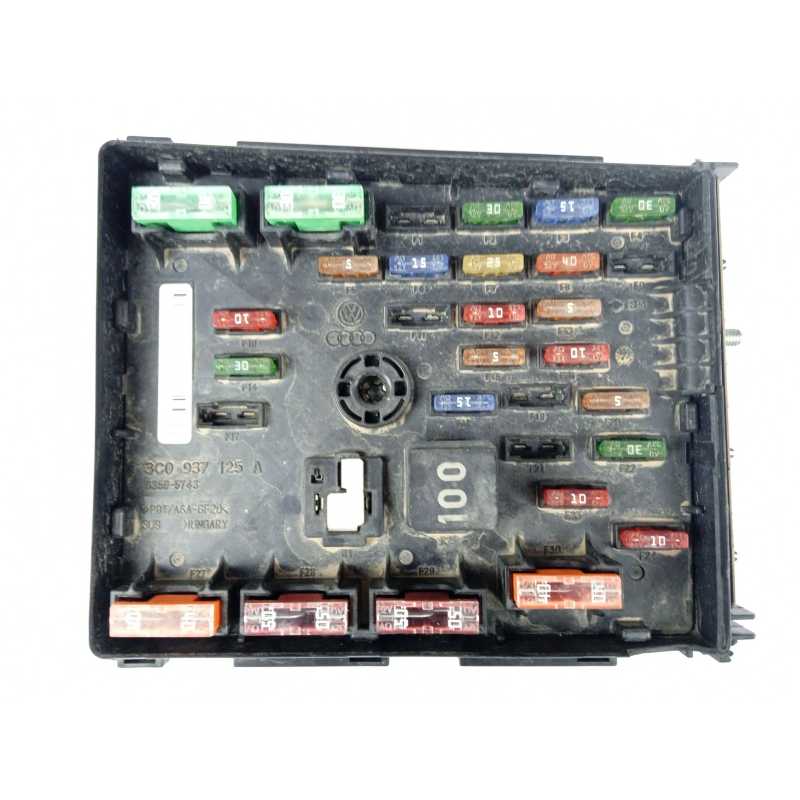 CAJA RELES / FUSIBLES 3C0937125A 