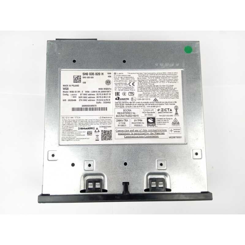 SISTEMA NAVEGACION GPS 5H0035820H 