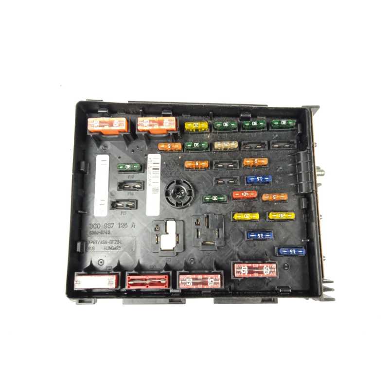 CAJA RELES / FUSIBLES 3C0937125A 