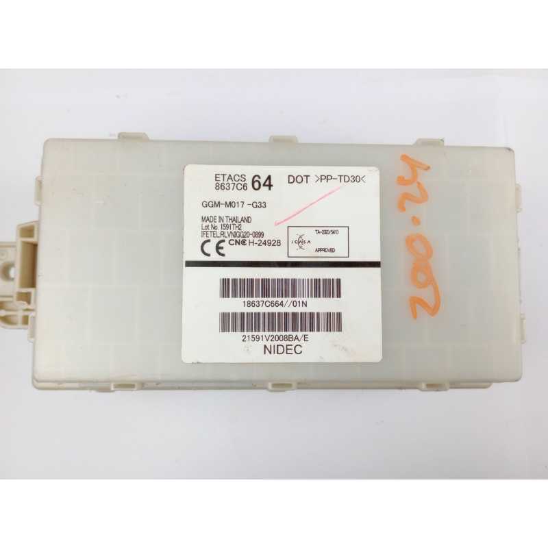 CAJA RELES / FUSIBLES 8637C664 