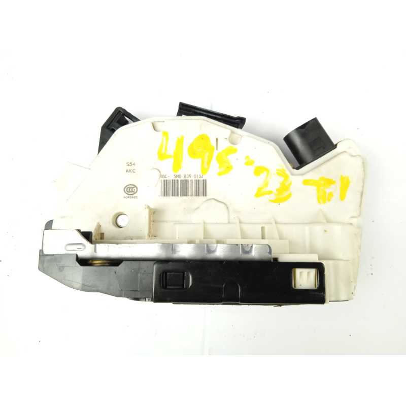 CERRADURA PUERTA TRASERA IZQUIERDA 5N0839015J 6 PINES 