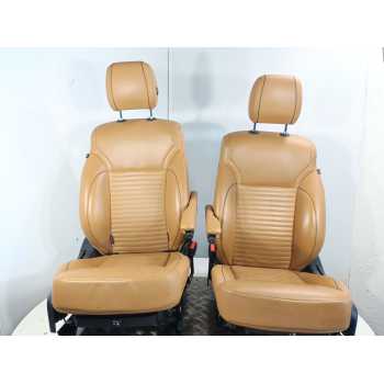 JUEGO ASIENTOS COMPLETO CUERO ELECTRICOS 7 PLAZAS