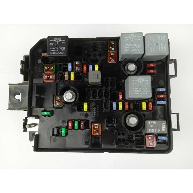CAJA RELES / FUSIBLES 39068005 