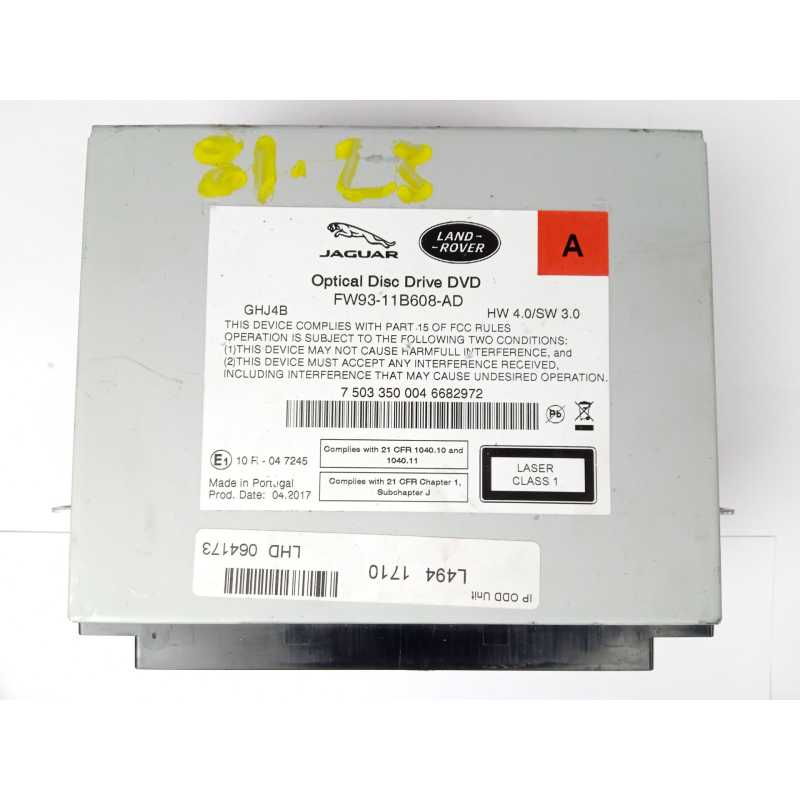 SISTEMA AUDIO / RADIO CD FW9311B608AD 