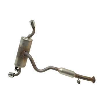 TUBO ESCAPE TRASERO 1743018040 RAJADO 