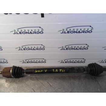 TRANSMISION DELANTERA DERECHA GOLF V 