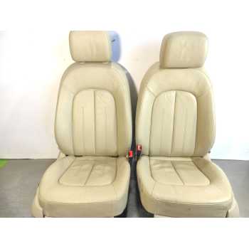 JUEGO ASIENTOS COMPLETO CUERO ELECTRICOS 4 PUERTAS