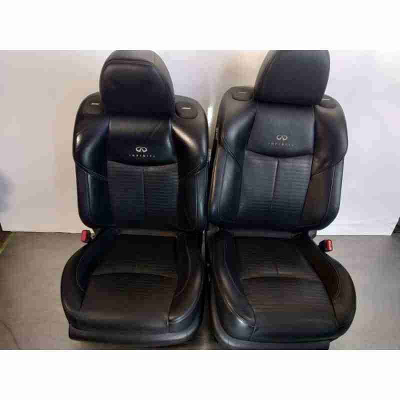 JUEGO ASIENTOS COMPLETO CUERO ELECTRICOS CALEFACTABLES