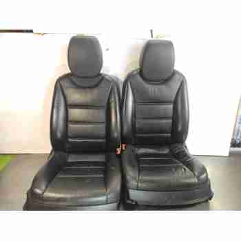 JUEGO ASIENTOS COMPLETO CUERO ELECTRICOS CALEFACTABLES