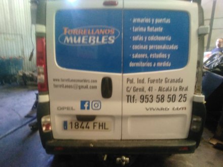 Vehiculo en el desguace: OPEL VIVARO A Furgoneta (X83) 2.0 CDTI (F7)