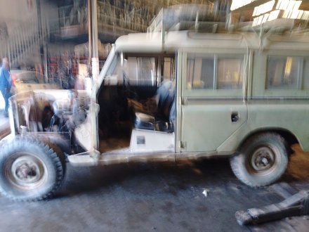 Vehiculo en el desguace: LAND ROVER 88/109 MK III Todo terreno, abierta 2.3 D 4x4